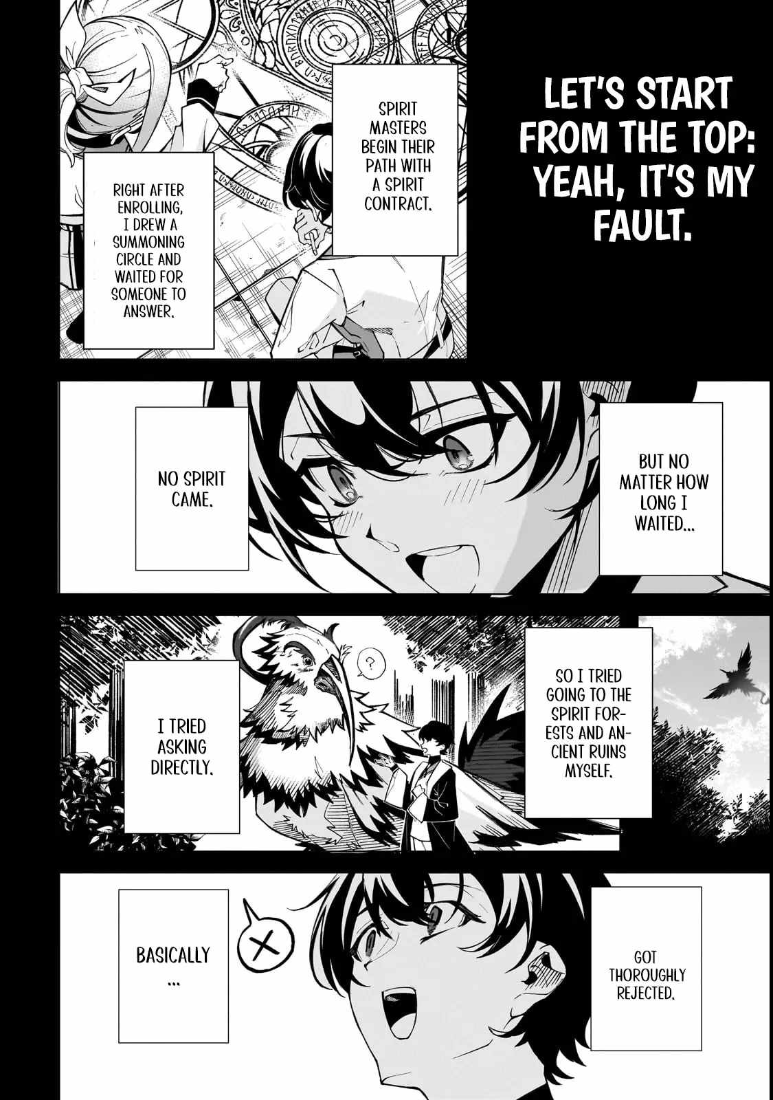 Spirit Master Who Is Thought to Be Hiding His True Ability Is Actually Always Fighting Very Seriously Chapter 1 - Page 25