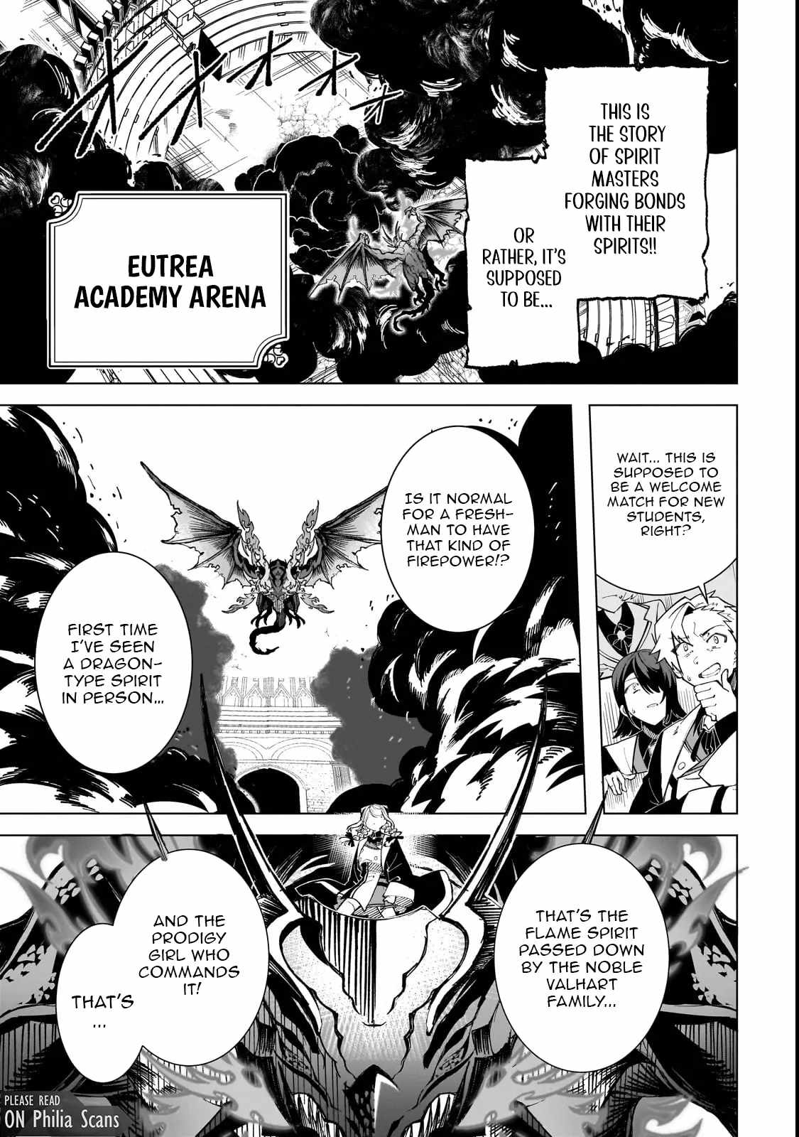 Spirit Master Who Is Thought to Be Hiding His True Ability Is Actually Always Fighting Very Seriously Chapter 1 - Page 3