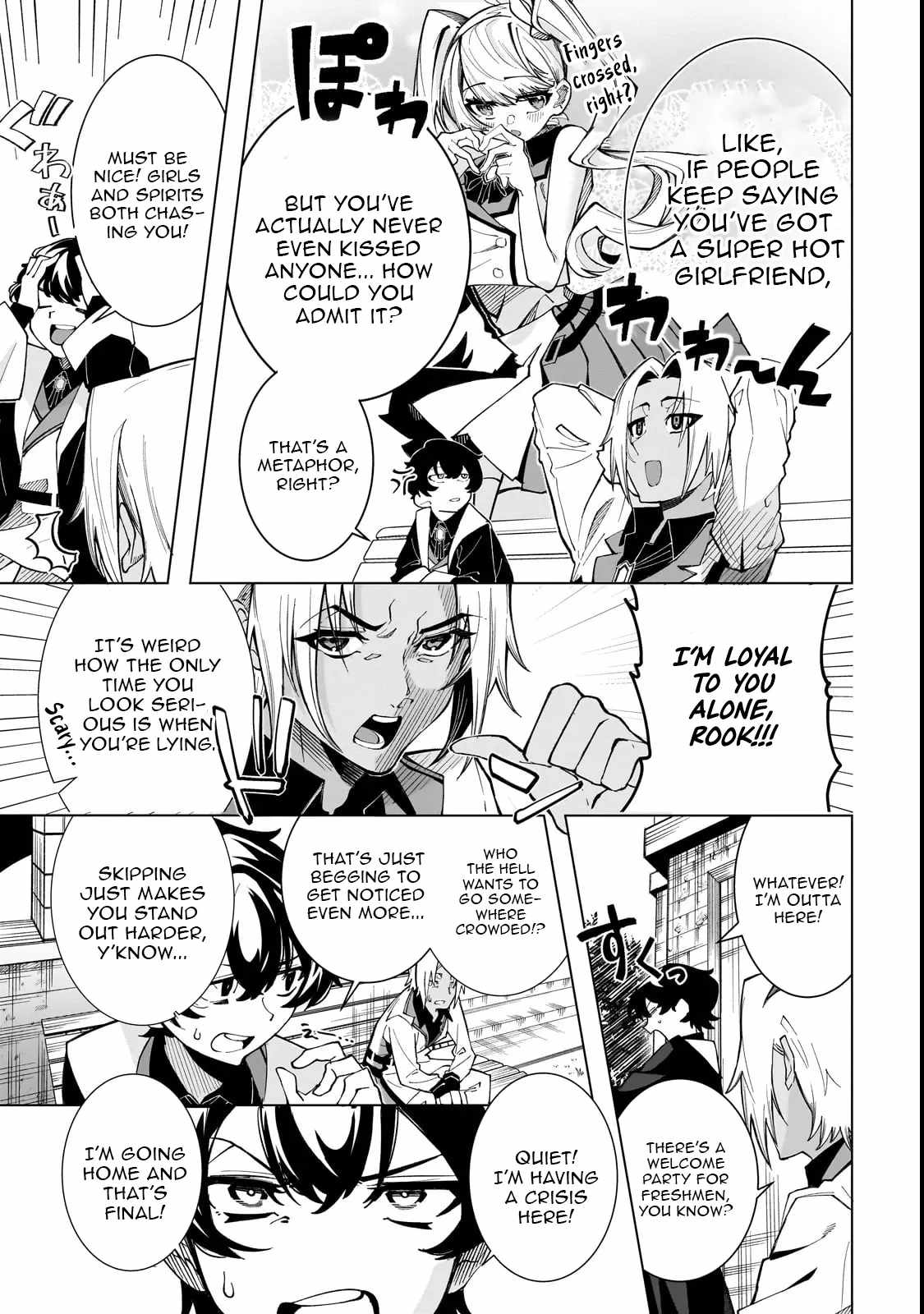 Spirit Master Who Is Thought to Be Hiding His True Ability Is Actually Always Fighting Very Seriously Chapter 1 - Page 34