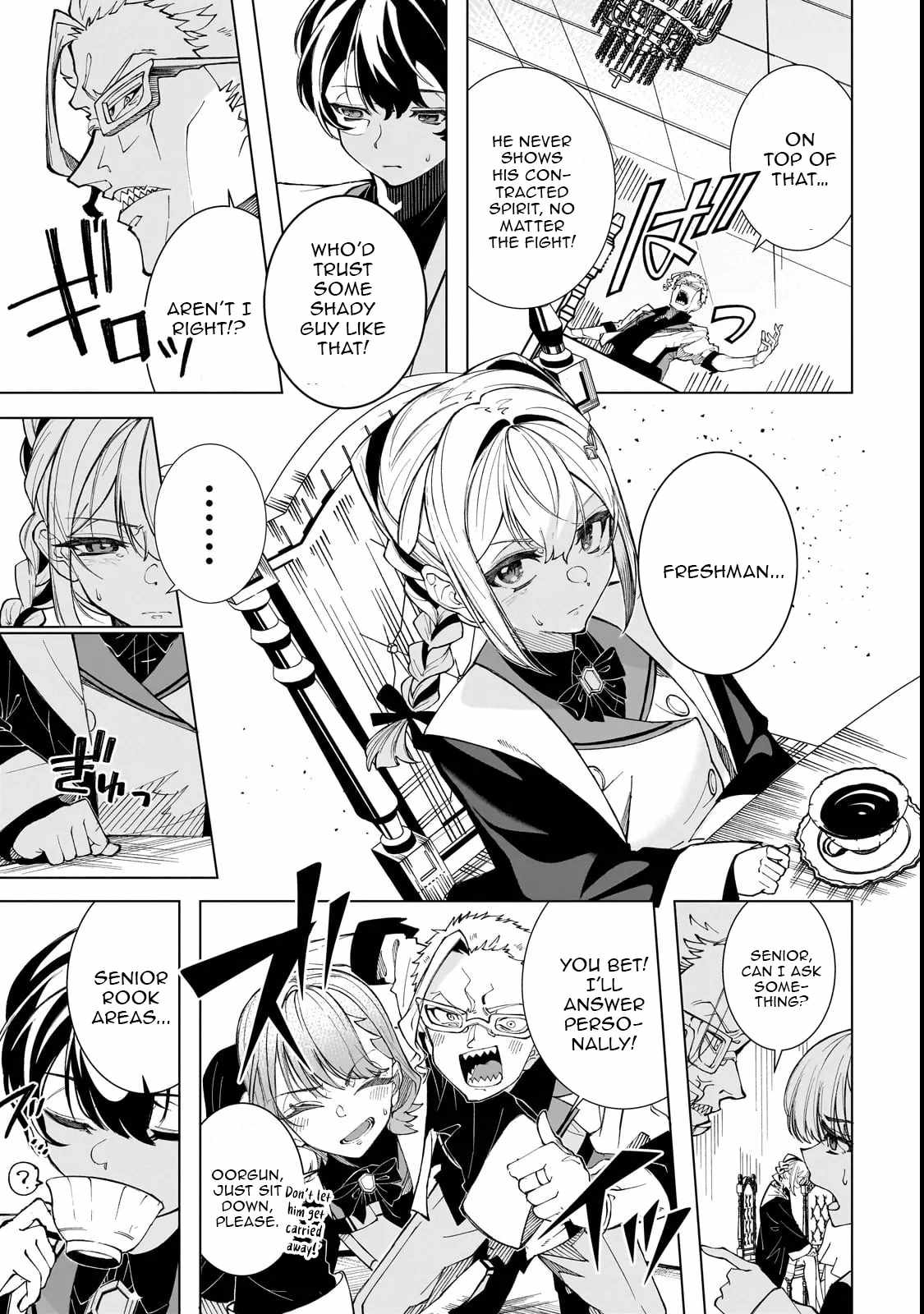 Spirit Master Who Is Thought to Be Hiding His True Ability Is Actually Always Fighting Very Seriously Chapter 1 - Page 44