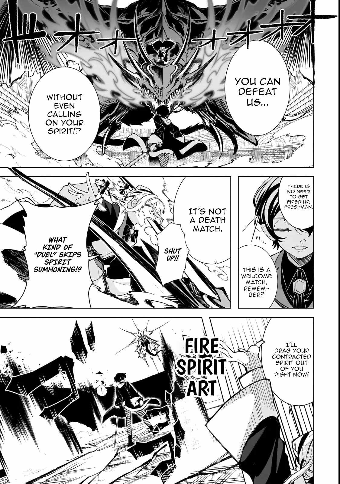Spirit Master Who Is Thought to Be Hiding His True Ability Is Actually Always Fighting Very Seriously Chapter 1 - Page 7