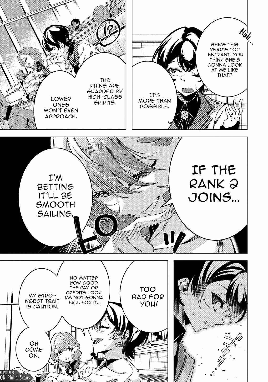 Spirit Master Who Is Thought to Be Hiding His True Ability Is Actually Always Fighting Very Seriously Chapter 3.1 - Page 5