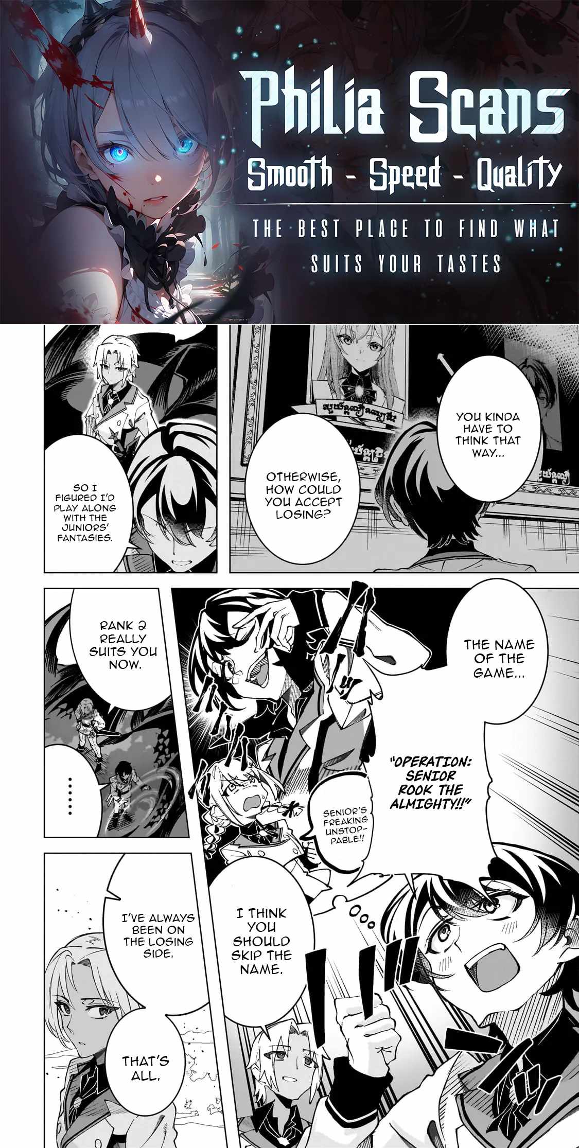 Spirit Master Who Is Thought to Be Hiding His True Ability Is Actually Always Fighting Very Seriously Chapter 3.2 - Page 1