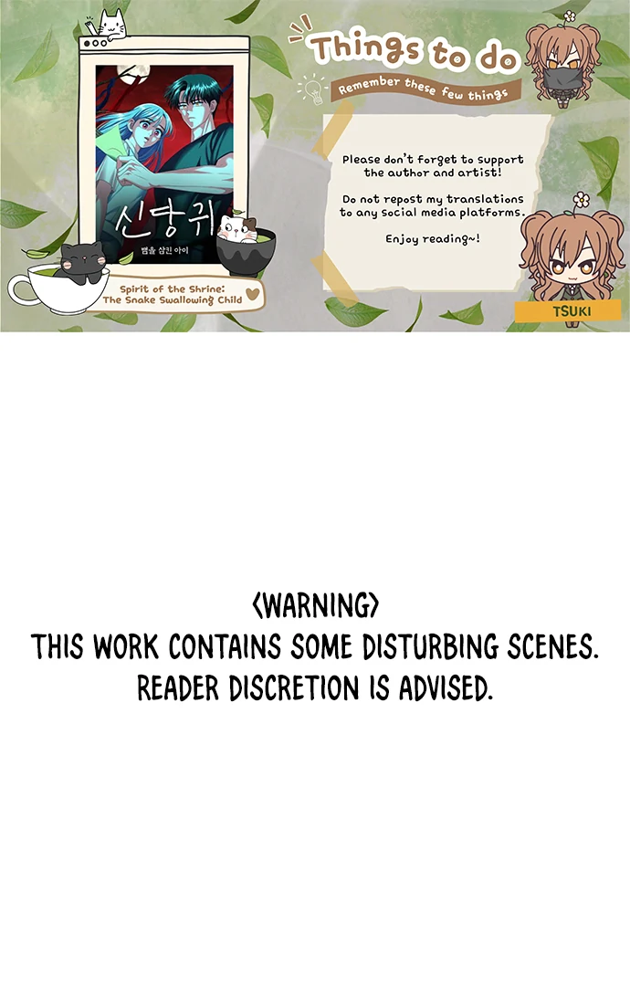 Spirit of the Shrine: The Snake Swallowing Child Chapter 13 - Page 1