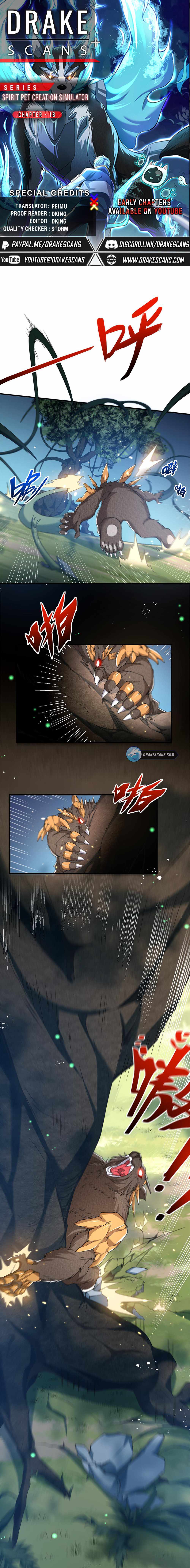 Spirit Pet Creation Simulator Chapter 18 - Page 1