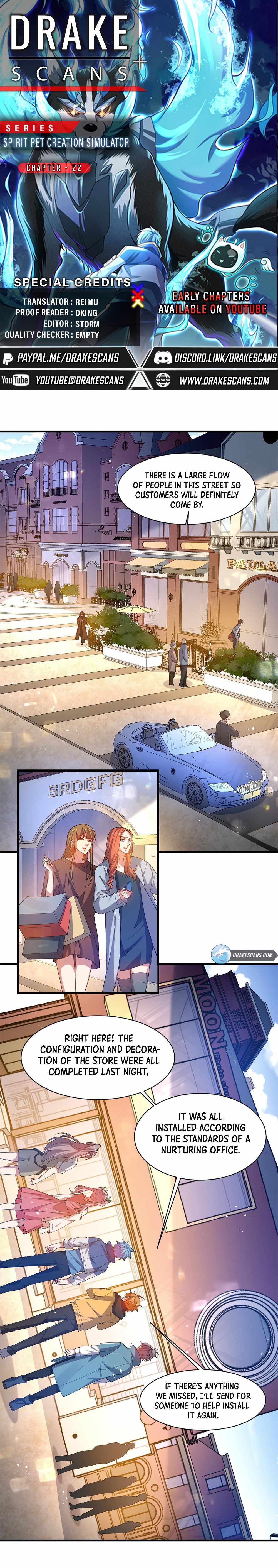 Spirit Pet Creation Simulator Chapter 22 - Page 1