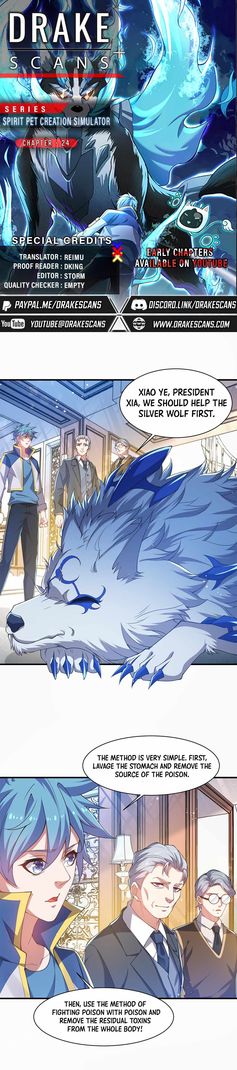 Spirit Pet Creation Simulator Chapter 24 - Page 1
