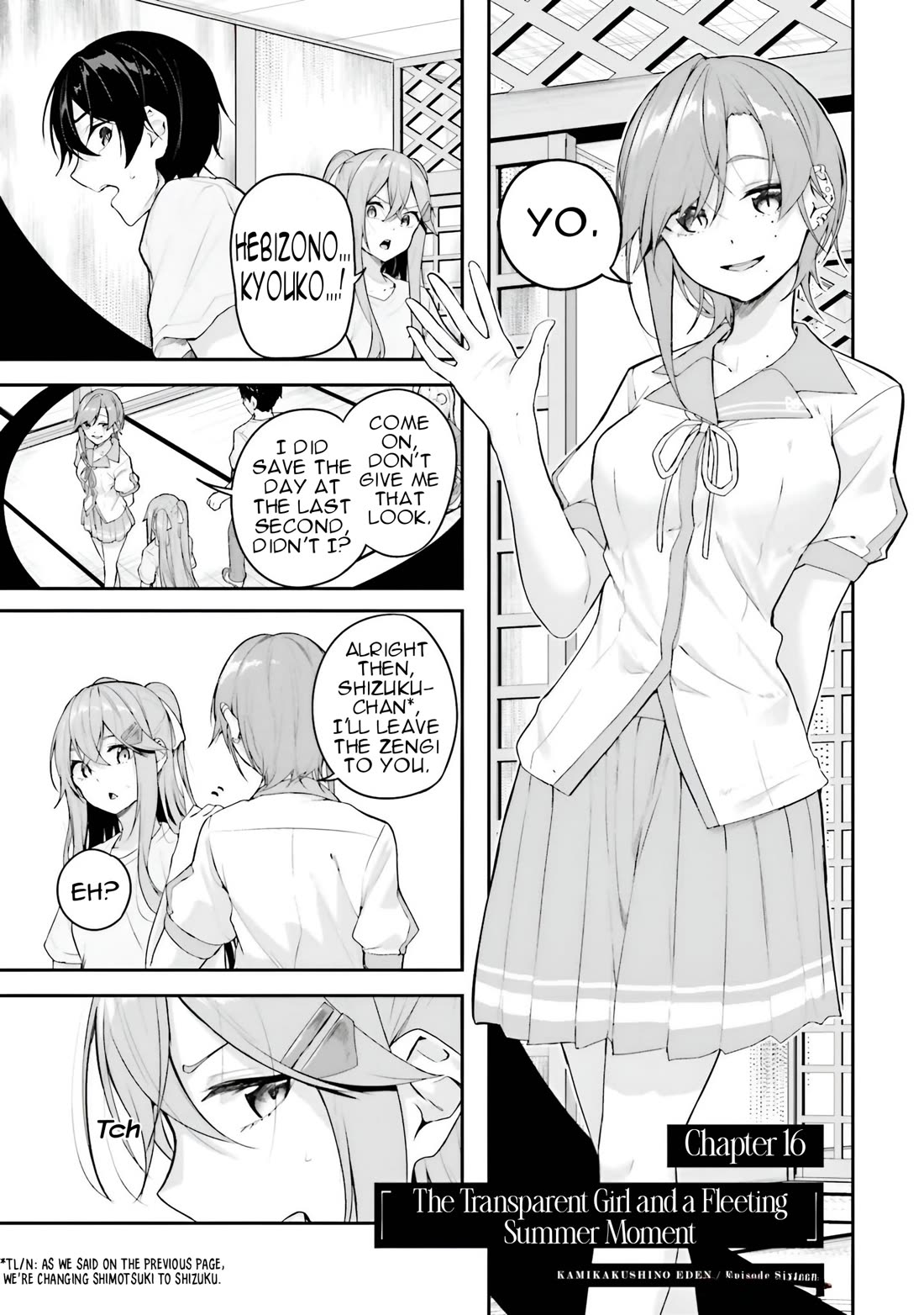 Spirited Away Eden Chapter 16 - Page 8