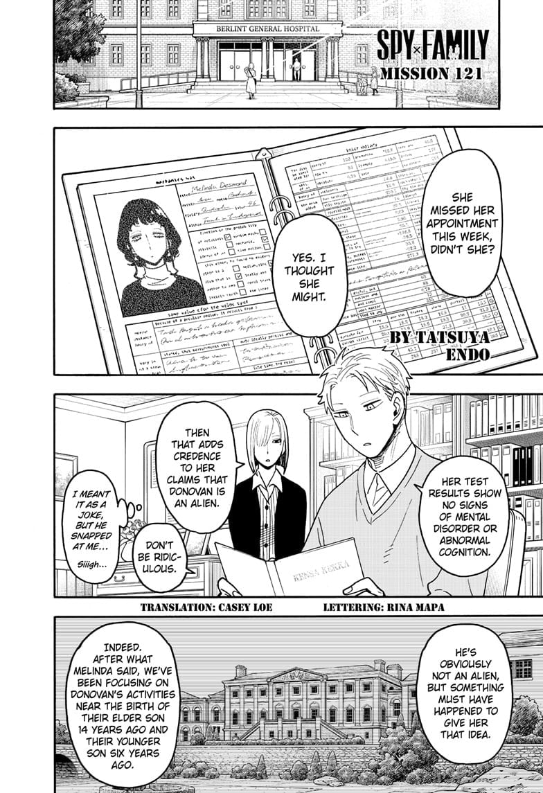 Spy x Family Chapter 121 - Page 0