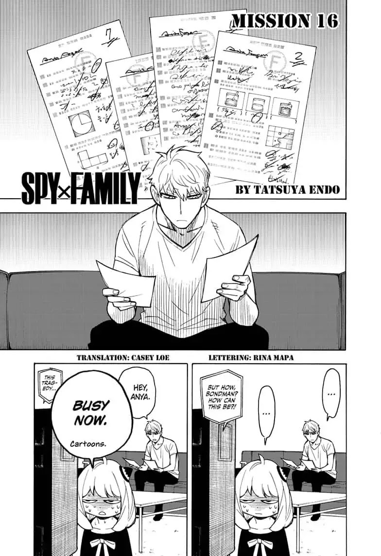 Spy x Family Chapter 16 - Page 0