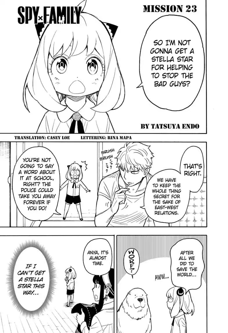Spy x Family Chapter 23 - Page 0