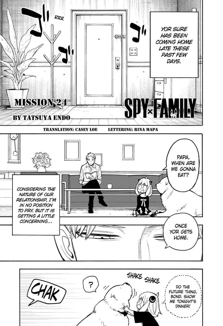Spy x Family Chapter 24 - Page 0