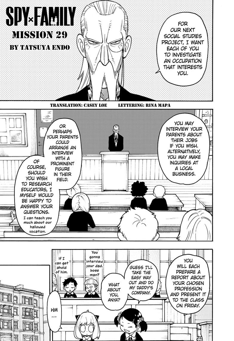 Spy x Family Chapter 29 - Page 0