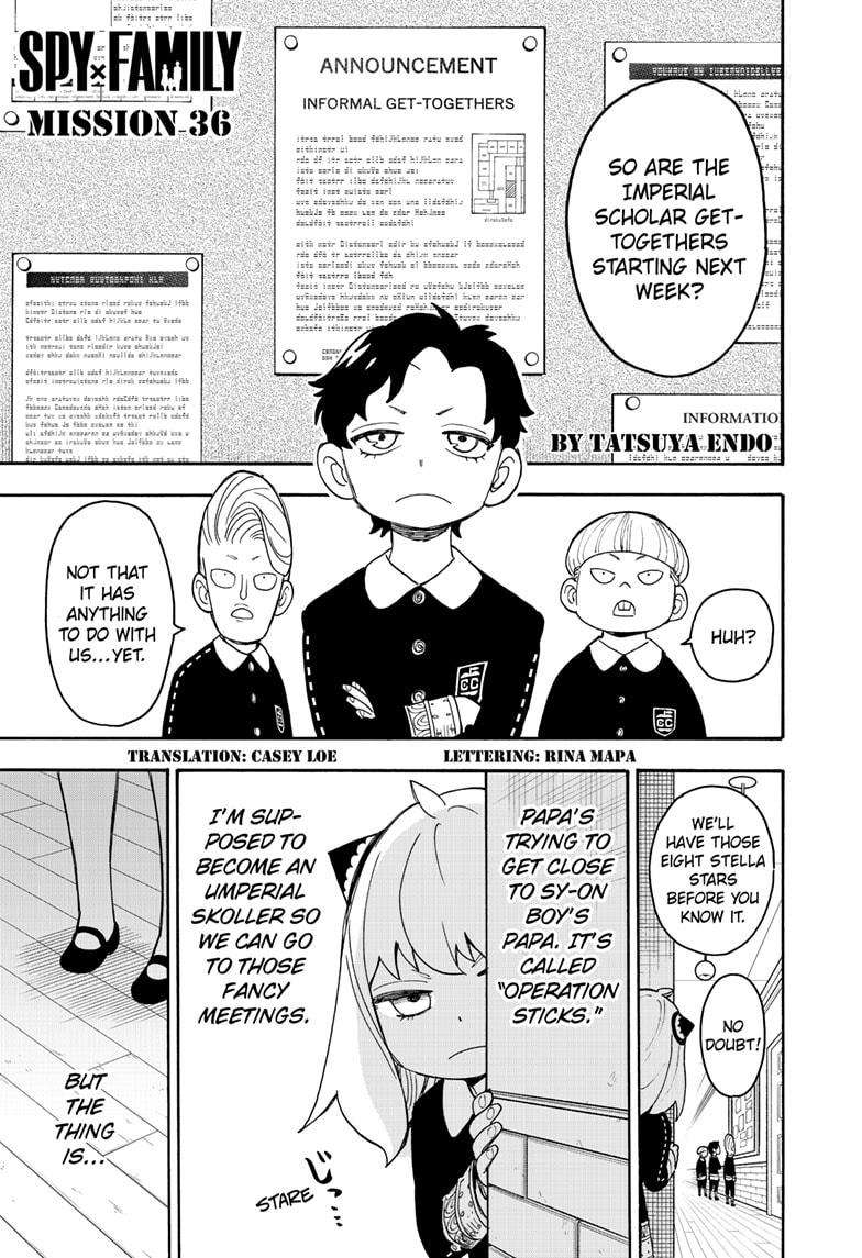 Spy x Family Chapter 36 - Page 0