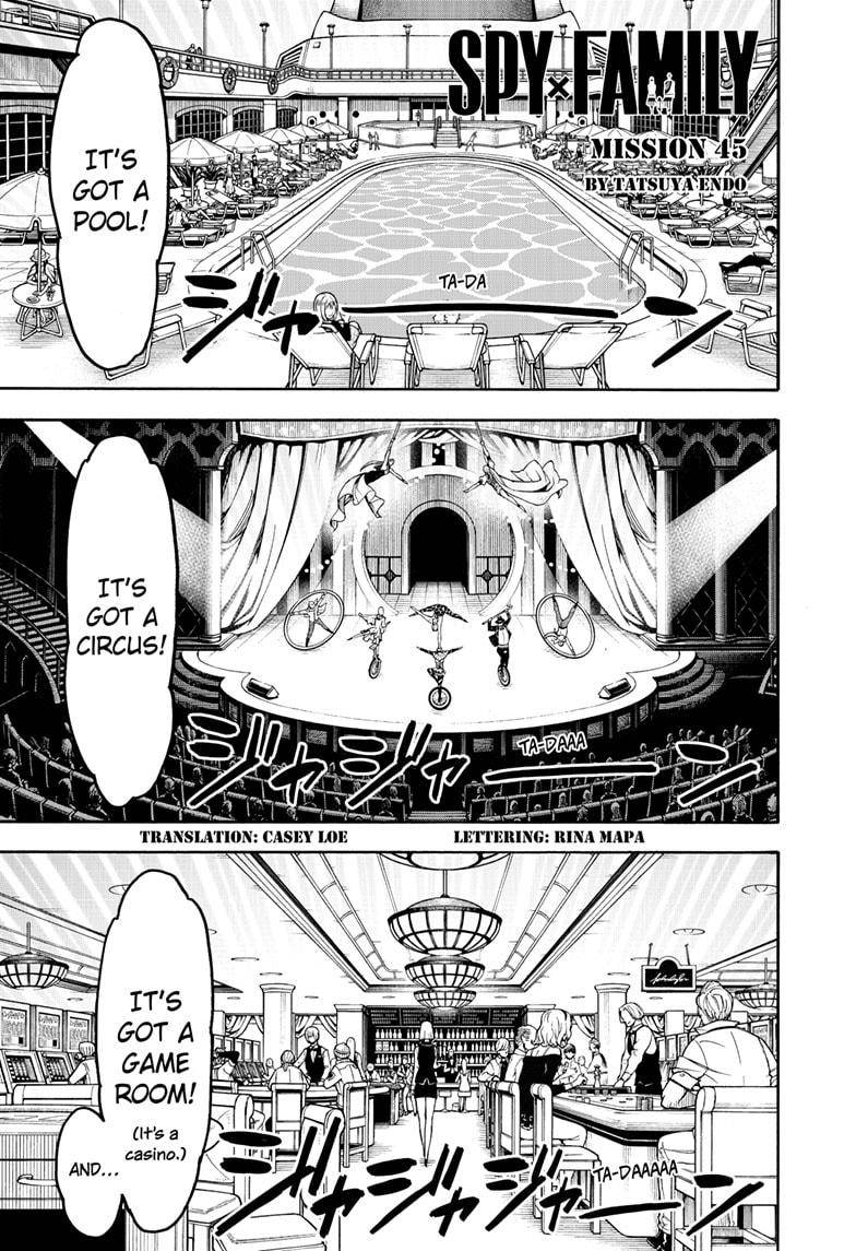 Spy x Family Chapter 45 - Page 0