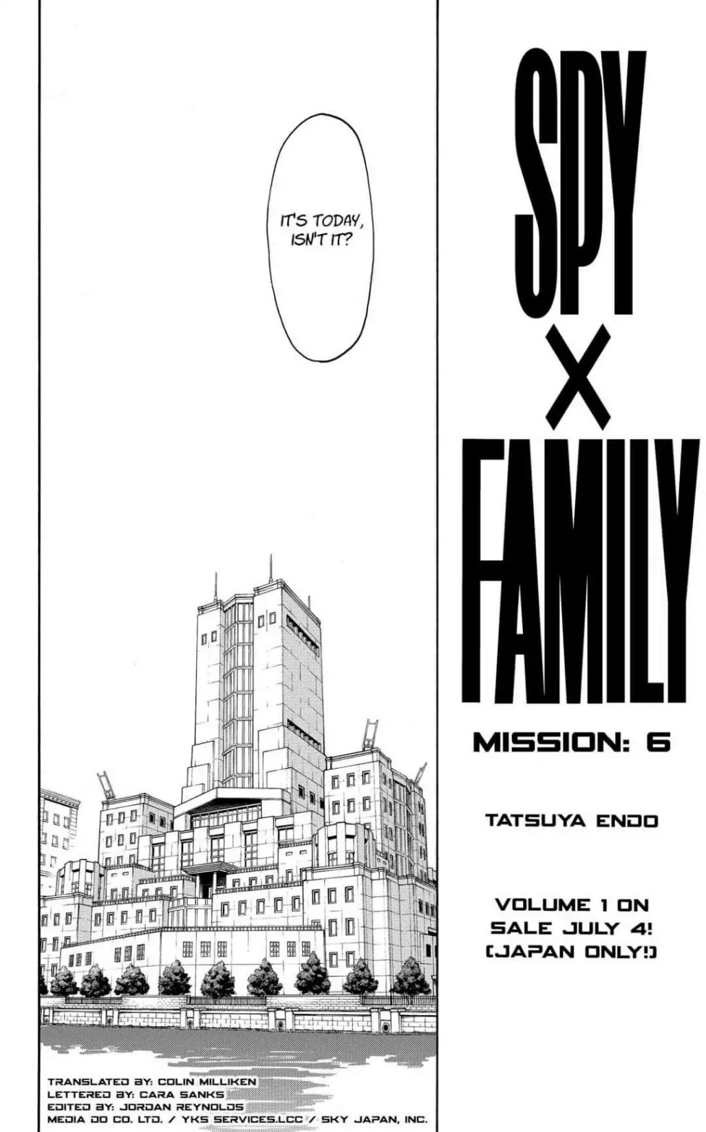 Spy x Family Chapter 6 - Page 1