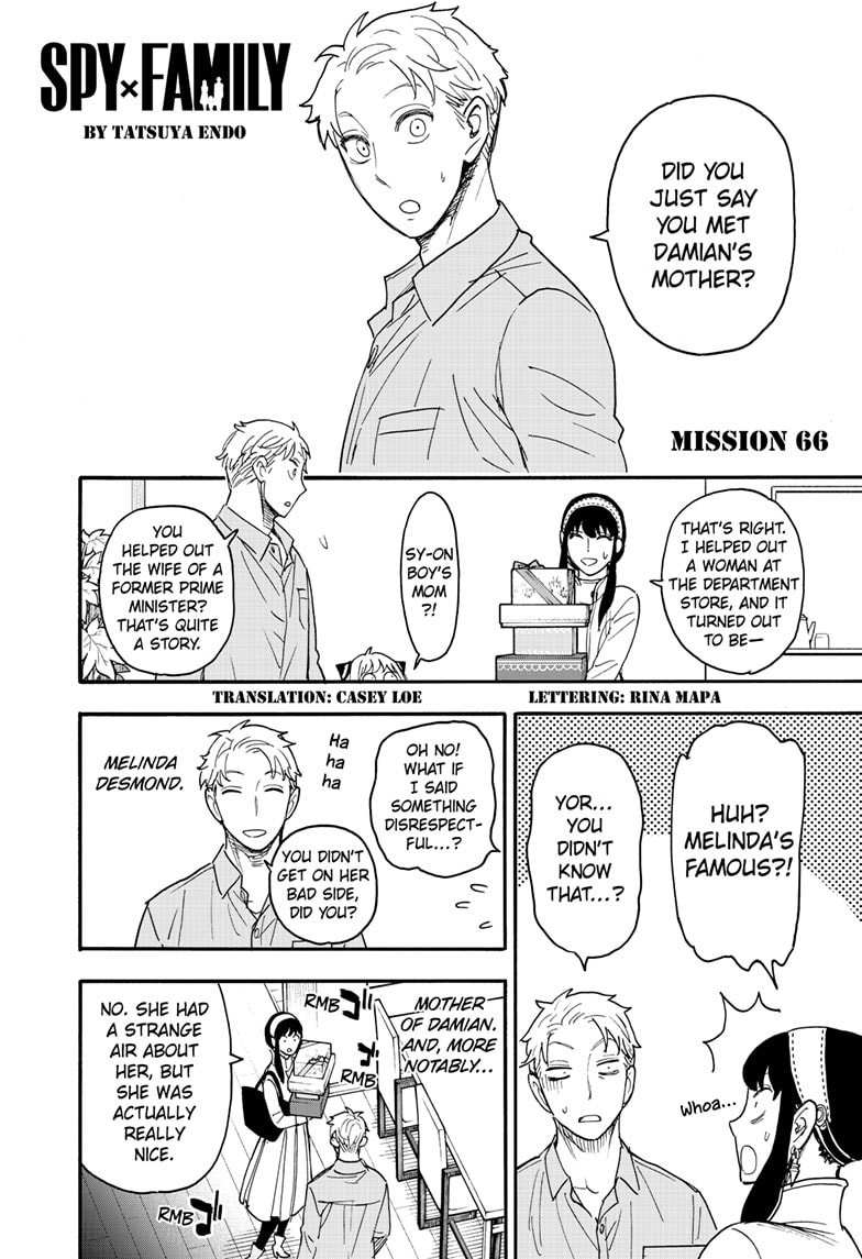 Spy x Family Chapter 66 - Page 0