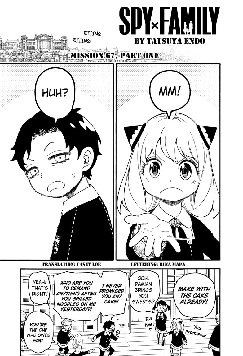 Spy x Family Chapter 67.1 - Page 0