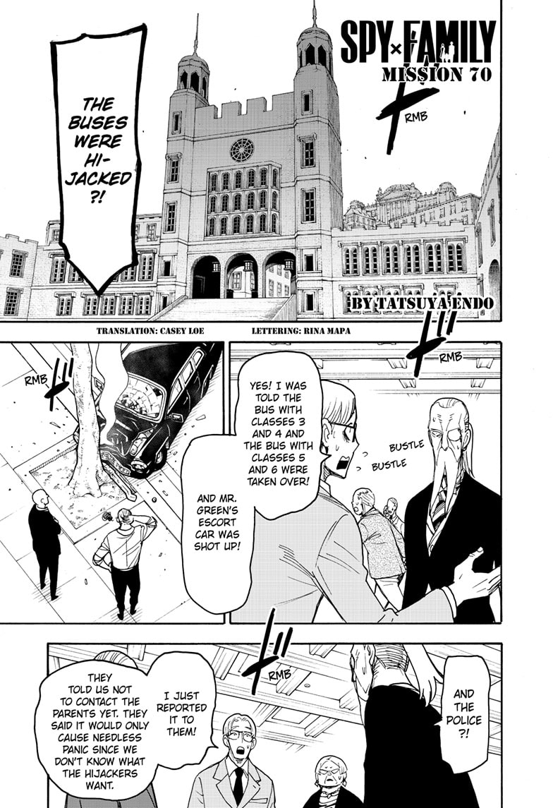 Spy x Family Chapter 70 - Page 0