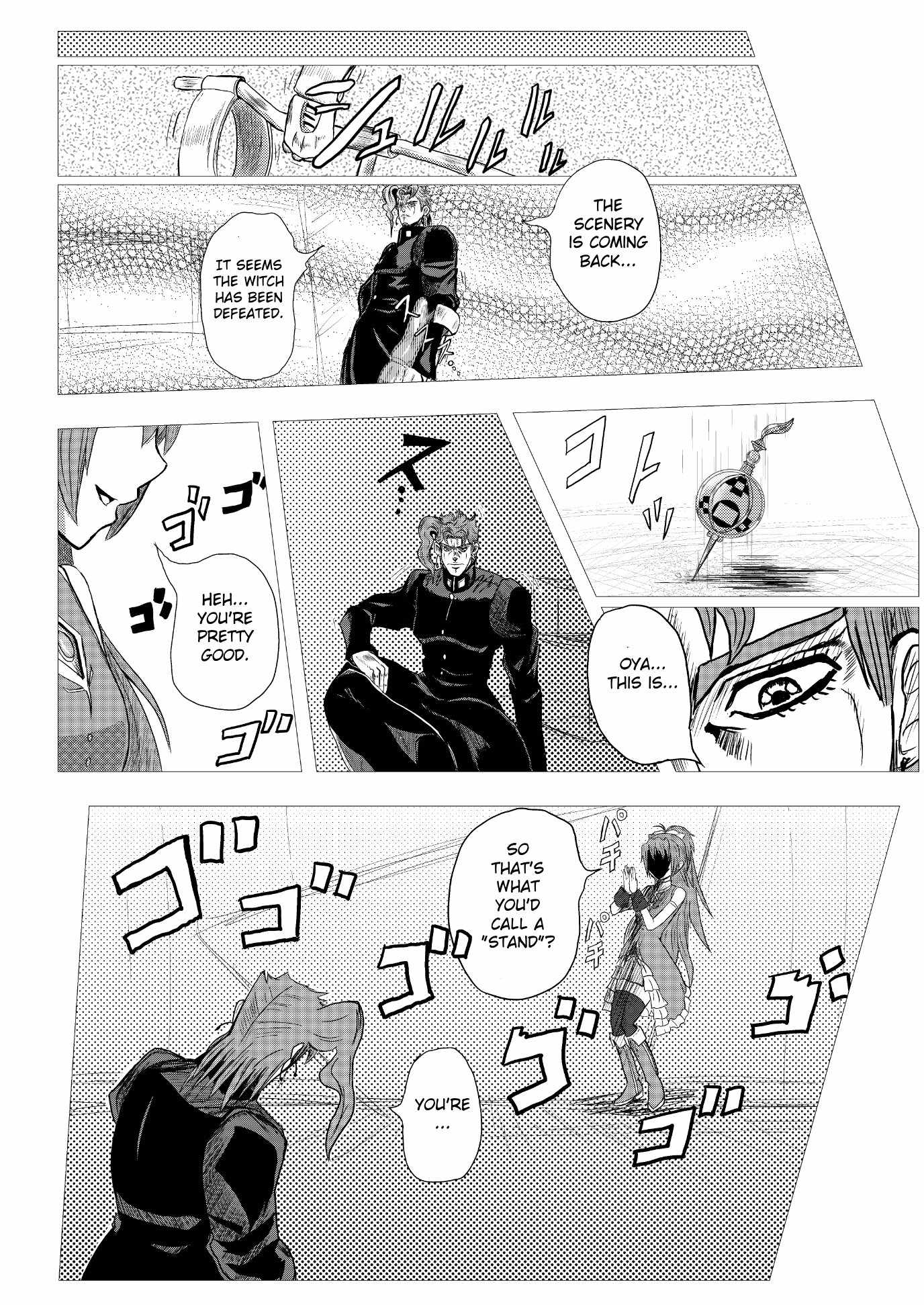 Stand User Homura Jojoca Chapter 3 - Page 22