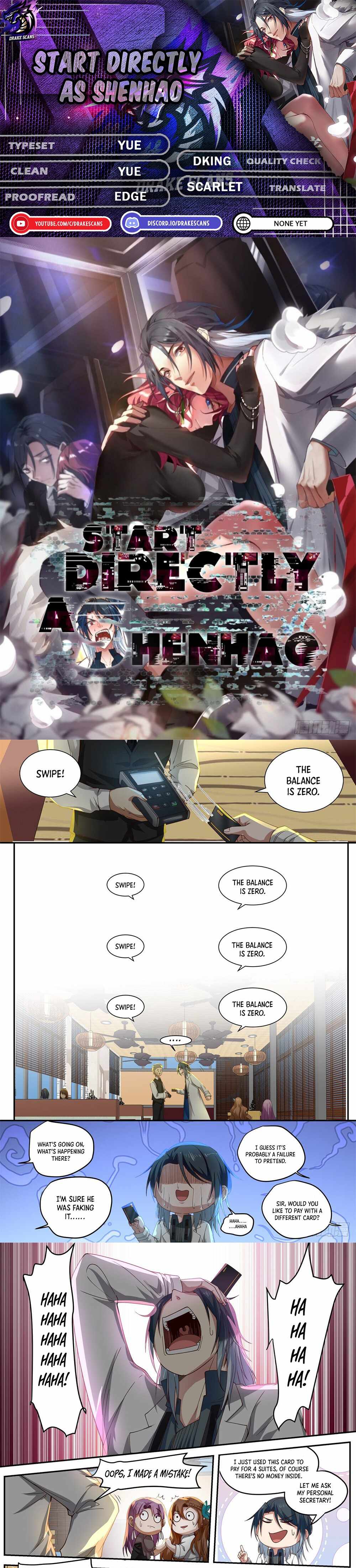 Start Directly as Shenhao Chapter 10 - Page 1