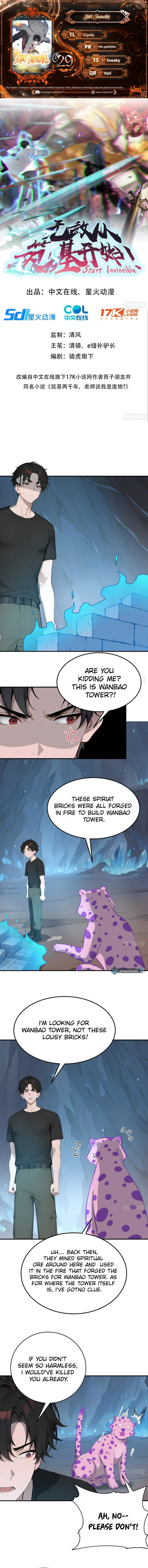 Start Invincible Chapter 29 - Page 0