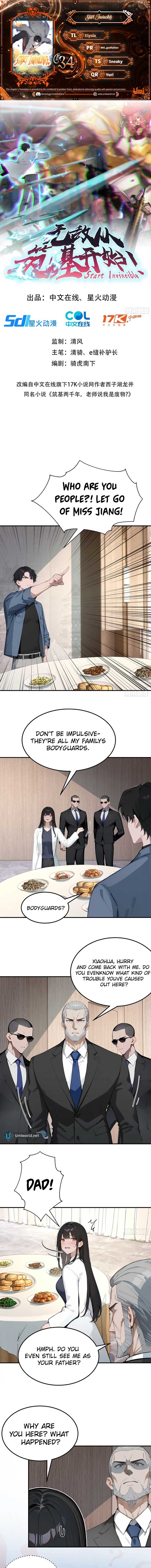Start Invincible Chapter 34 - Page 1