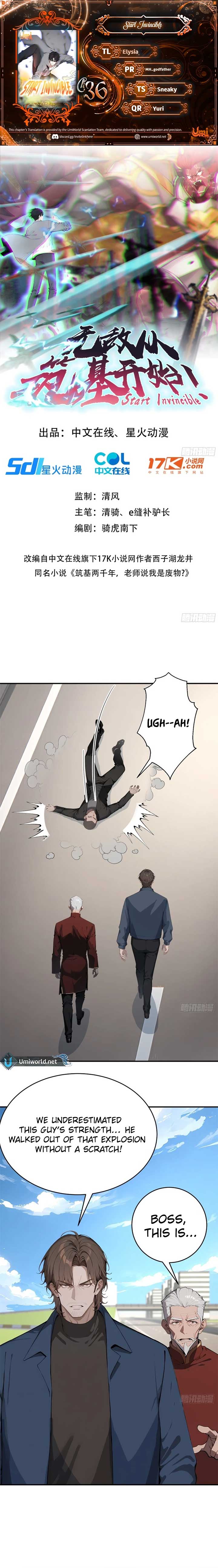 Start Invincible Chapter 36 - Page 1