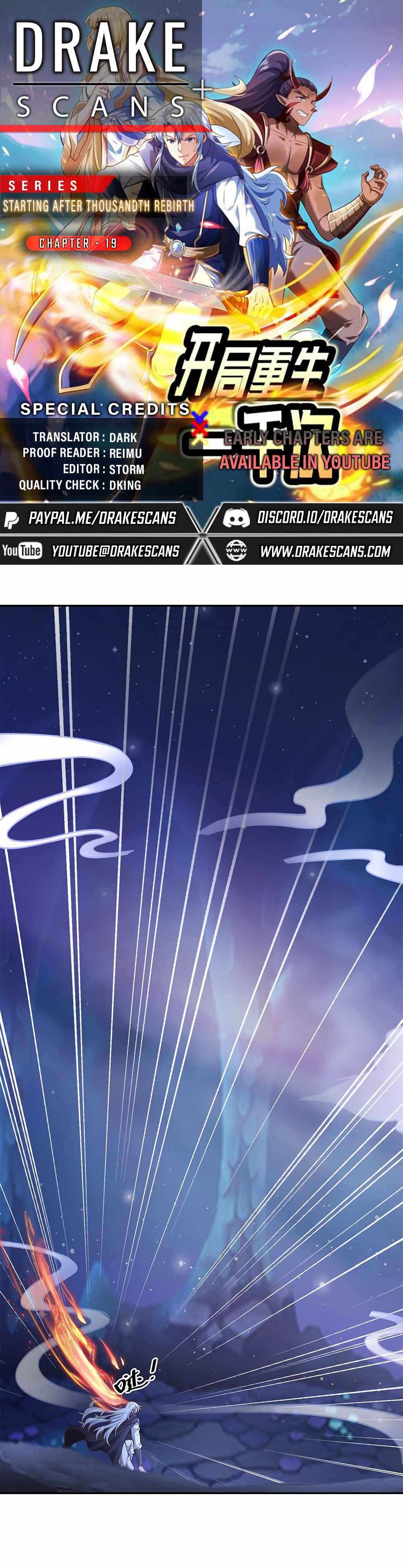 Starting After Thousandth Rebirth Chapter 19 - Page 0