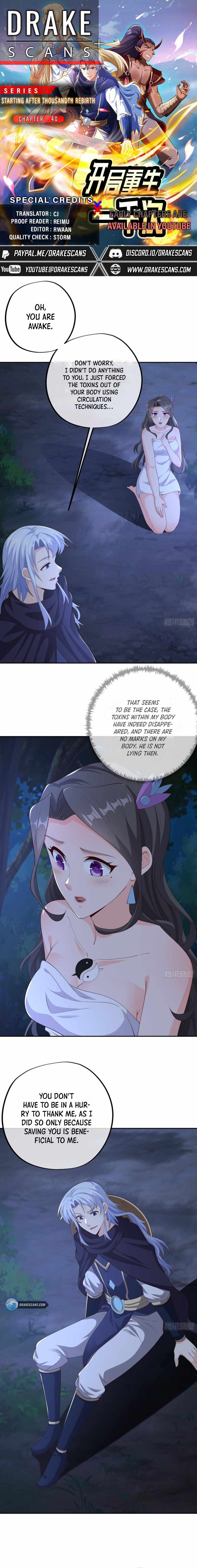 Starting After Thousandth Rebirth Chapter 40 - Page 0