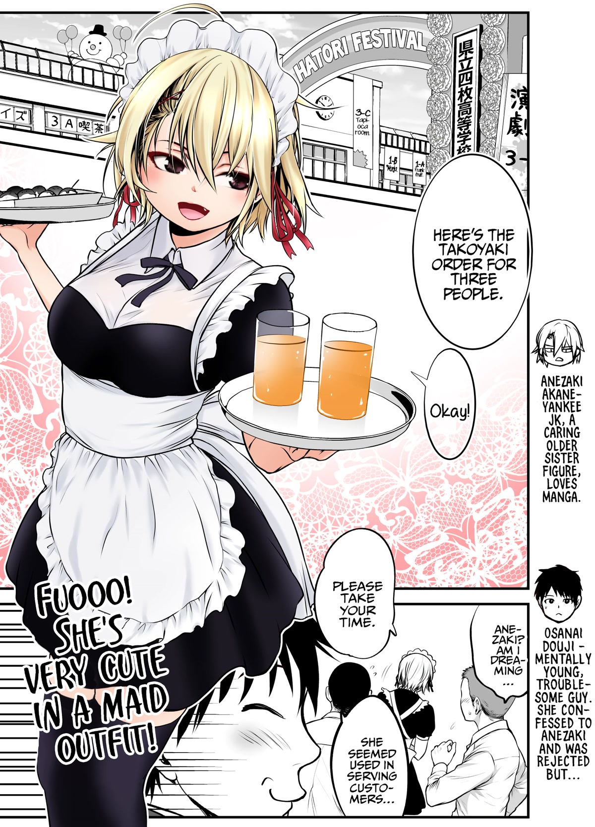 Starting Out As Friends With A Yankee Girl Chapter 28 - Page 1