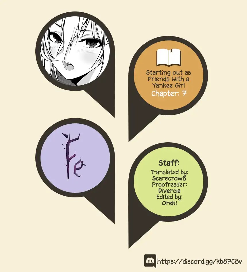 Starting Out As Friends With A Yankee Girl Chapter 7 - Page 0