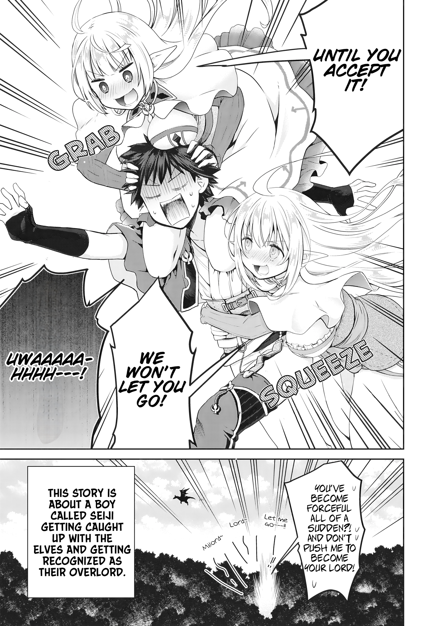 Stop Labeling Me as a Hero or Overlord Without Permission! ~It Seems My Role Is So Great That Both the Elves and the King Bow Down~ Chapter 1 - Page 4