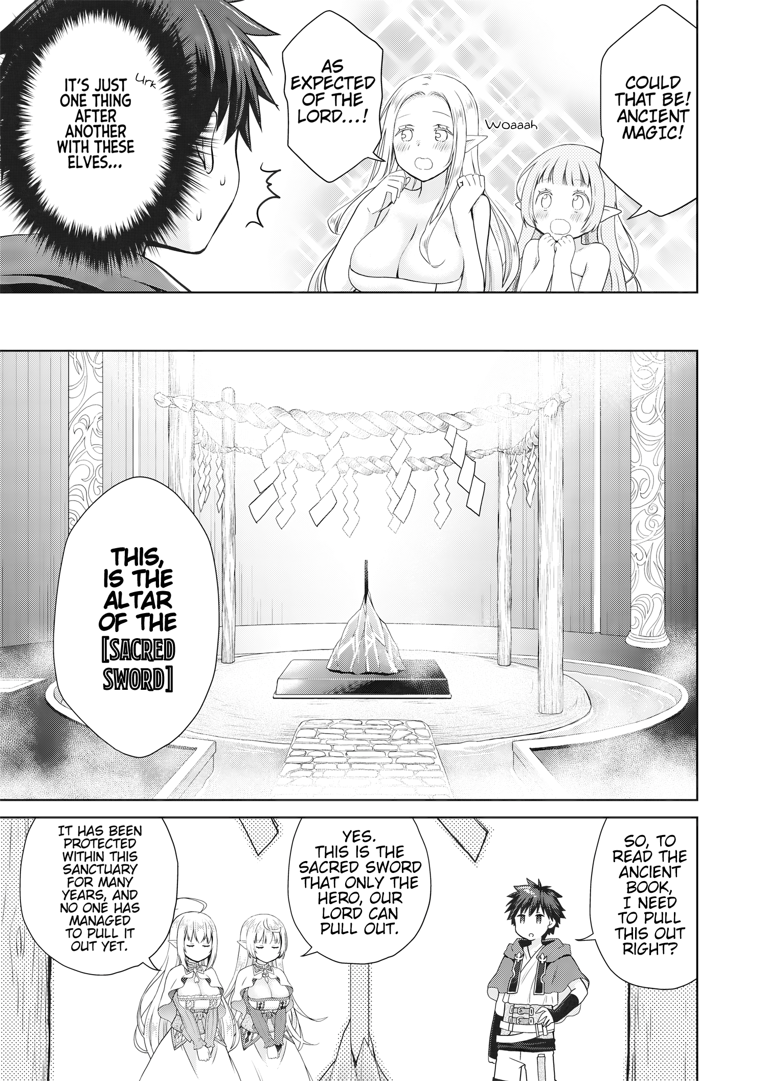 Stop Labeling Me as a Hero or Overlord Without Permission! ~It Seems My Role Is So Great That Both the Elves and the King Bow Down~ Chapter 2 - Page 12