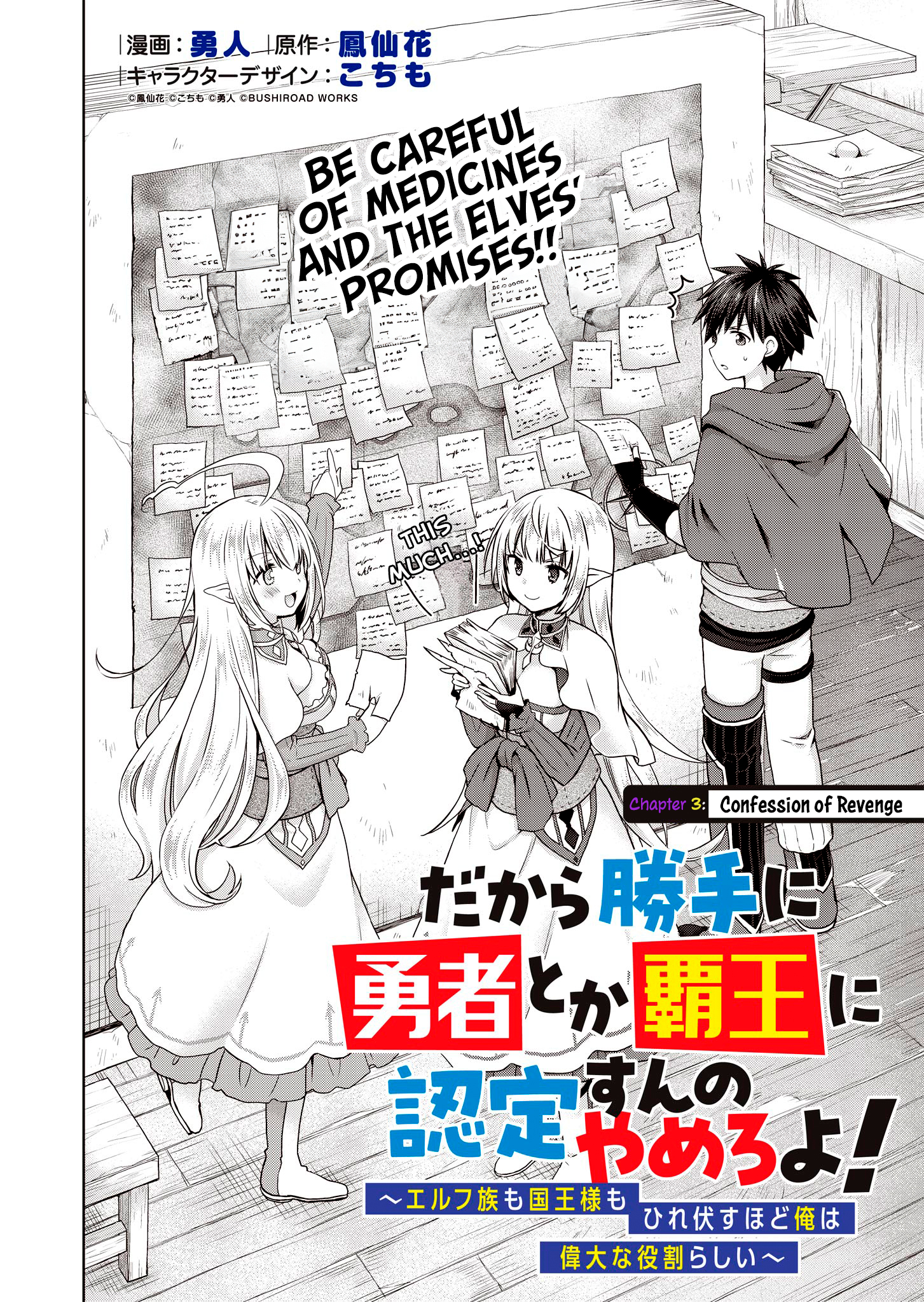 Stop Labeling Me as a Hero or Overlord Without Permission! ~It Seems My Role Is So Great That Both the Elves and the King Bow Down~ Chapter 3 - Page 3