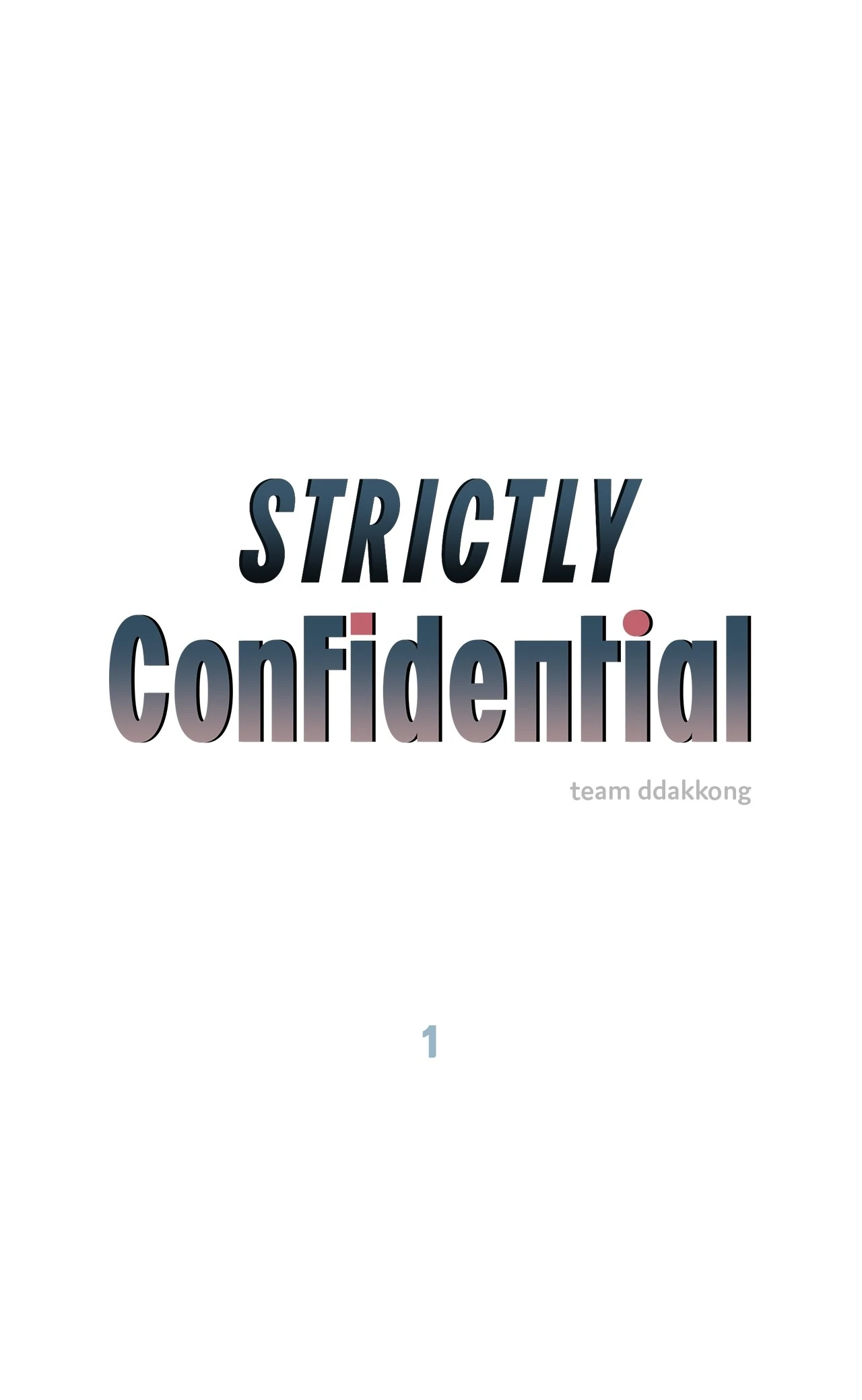 Strictly Confidential Chapter 1 - Page 11