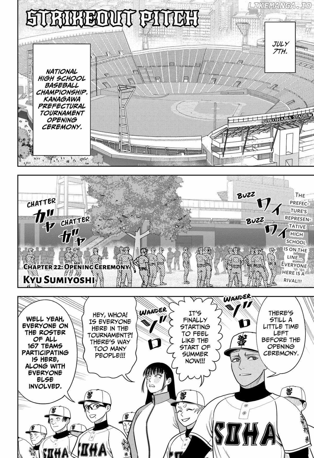 Strikeout Pitch Chapter 22 - Page 0
