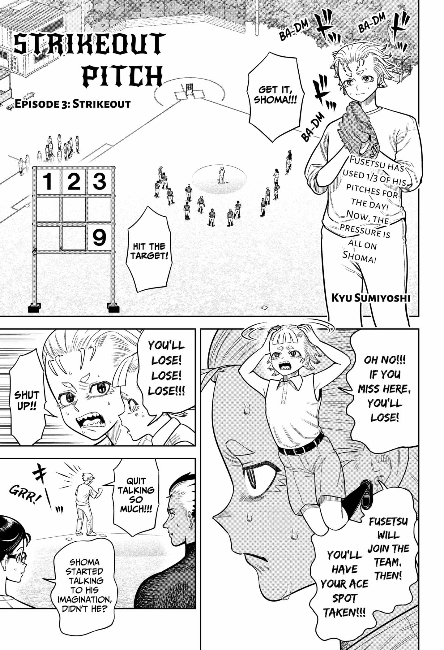 Strikeout Pitch Chapter 3 - Page 0