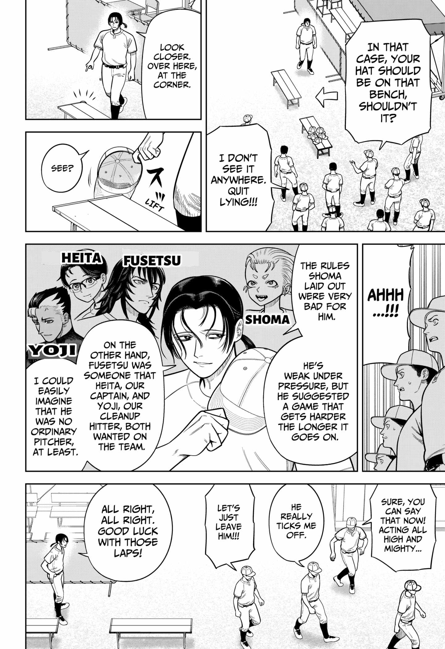 Strikeout Pitch Chapter 4 - Page 1