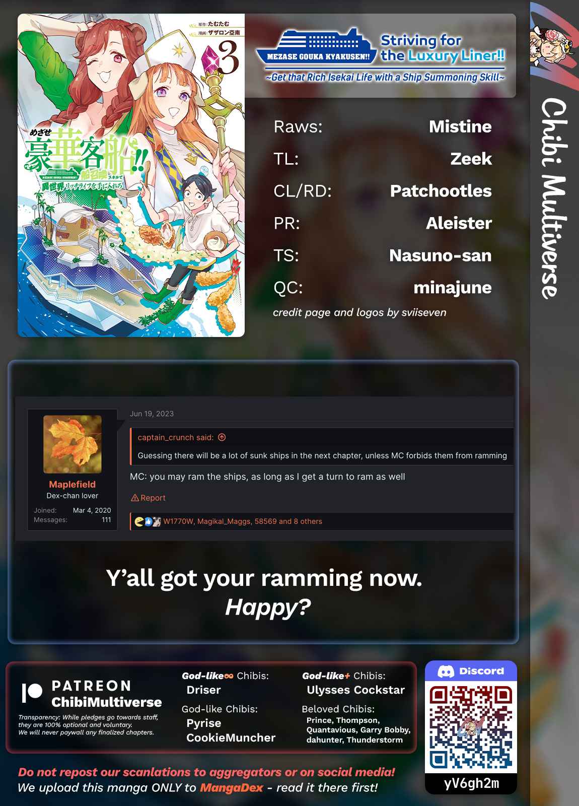 Striving for the Luxury Liner!!: Get that Rich Isekai Life with a Ship Summoning Skill Chapter 32 - Page 21