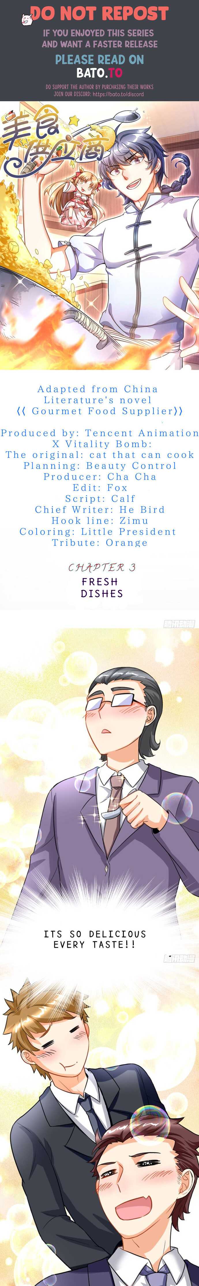 Strongest Food Vendor Chapter 3 - Page 1