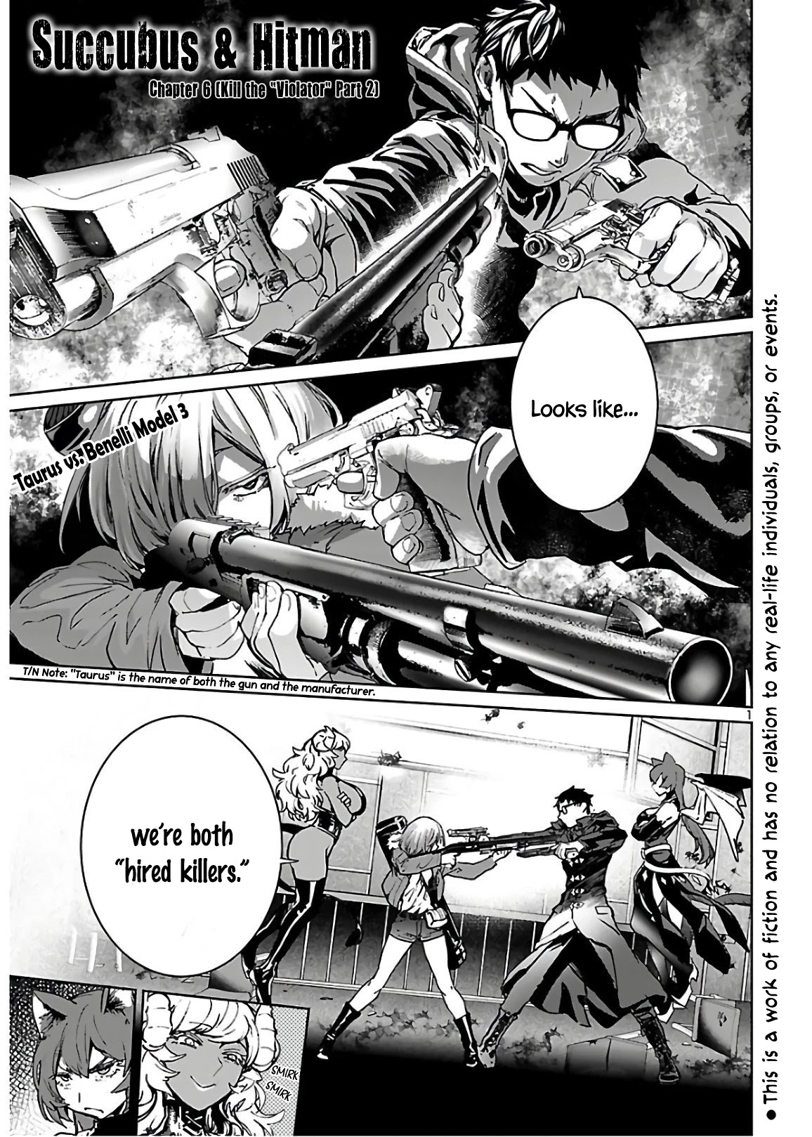 Succubus & Hitman Chapter 6 - Page 1