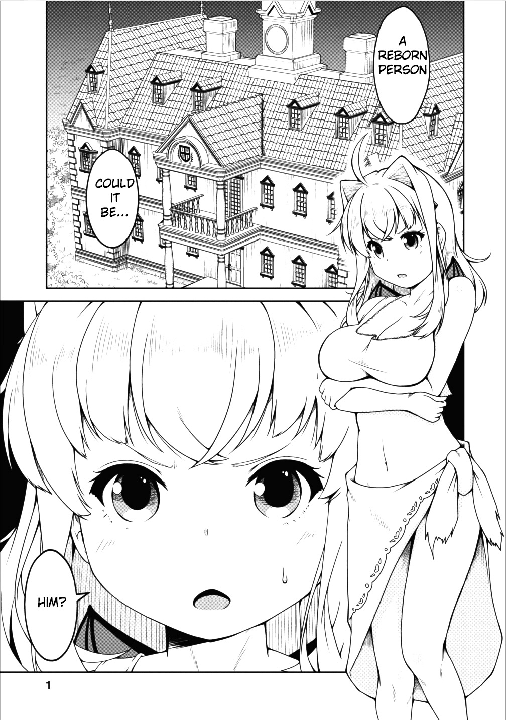 Succubus ni Tensei shita node Milk wo Shiborimasu Chapter 13 - Page 1
