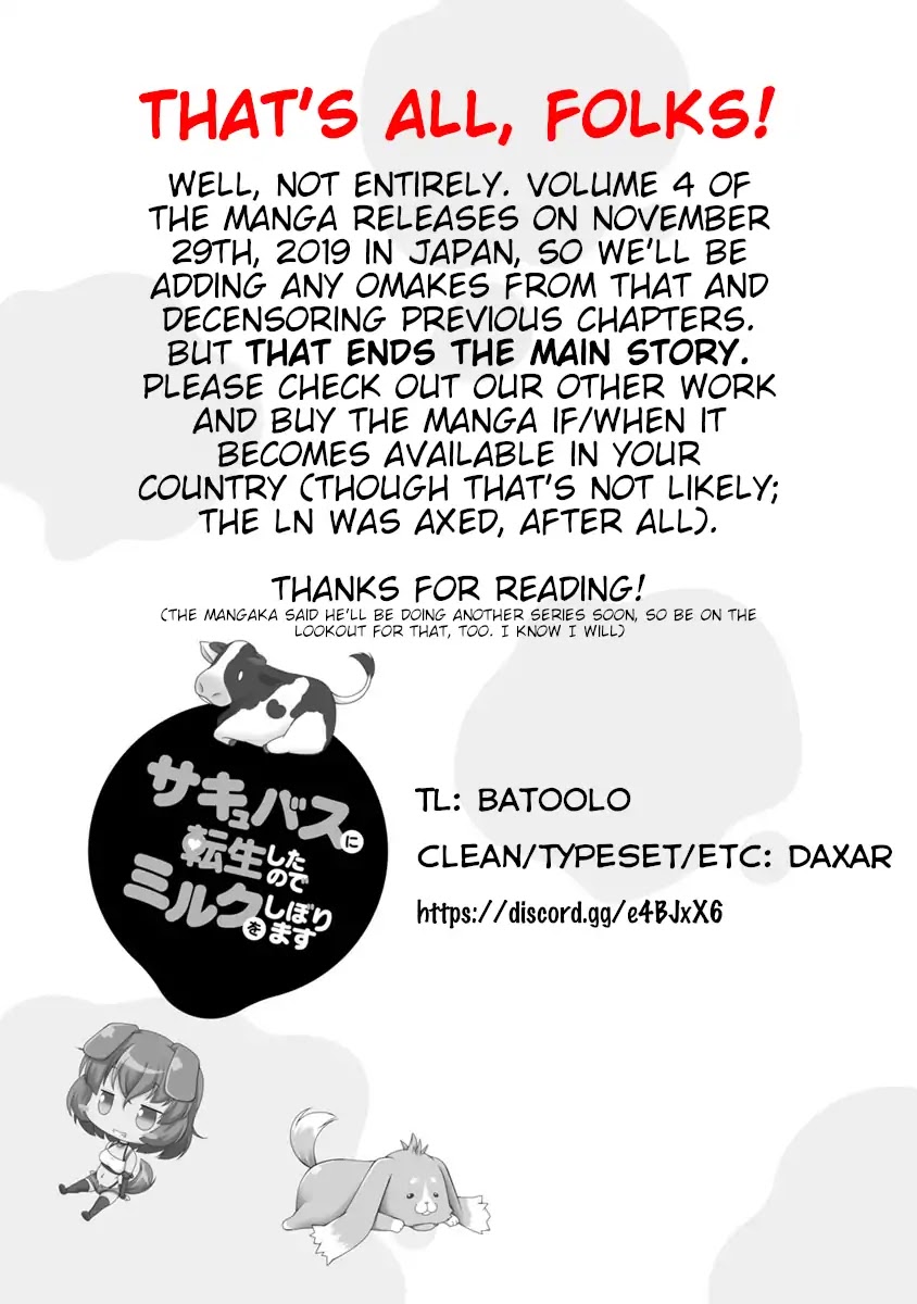 Succubus ni Tensei shita node Milk wo Shiborimasu Chapter 22 - Page 33