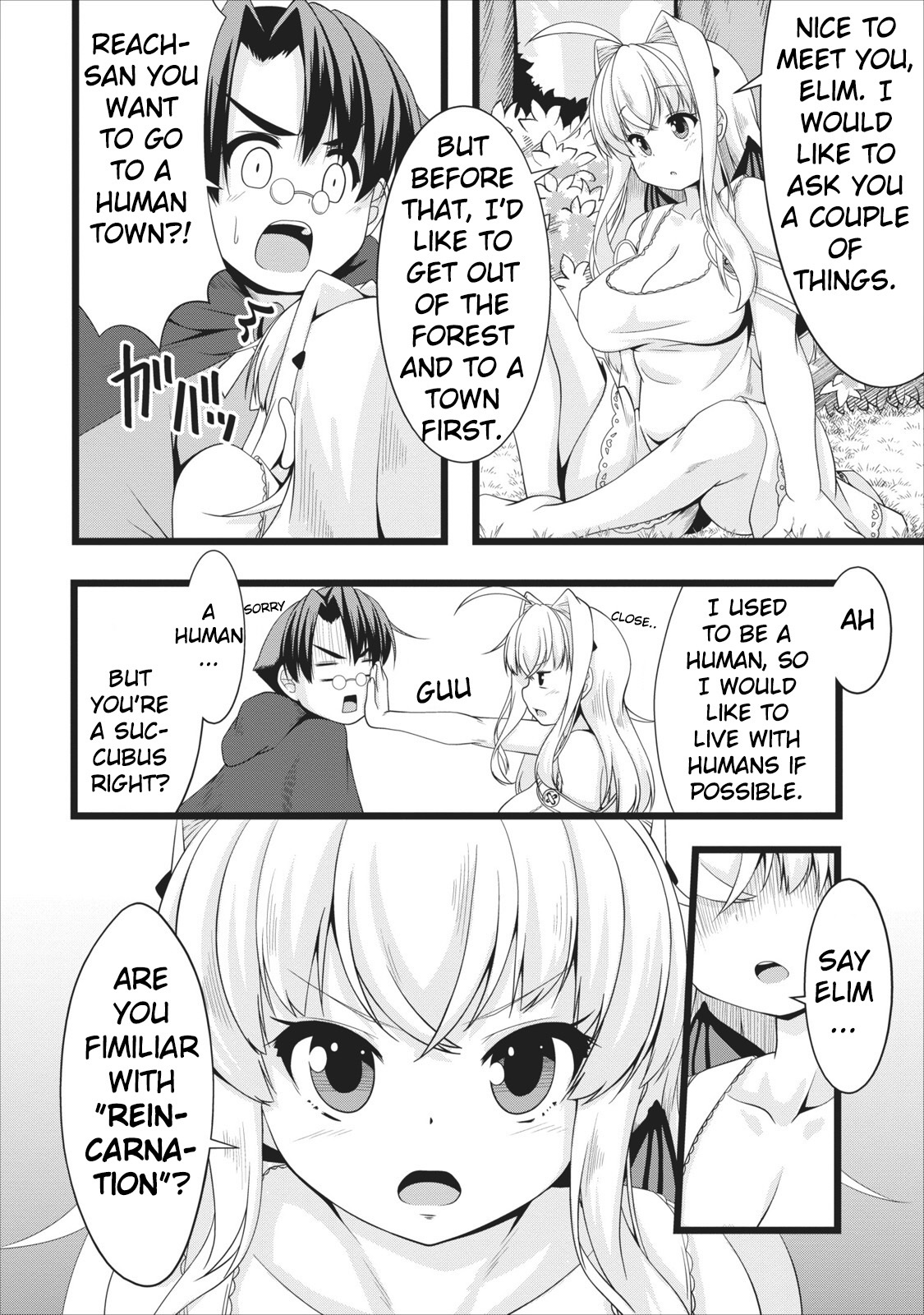 Succubus ni Tensei shita node Milk wo Shiborimasu Chapter 4 - Page 8