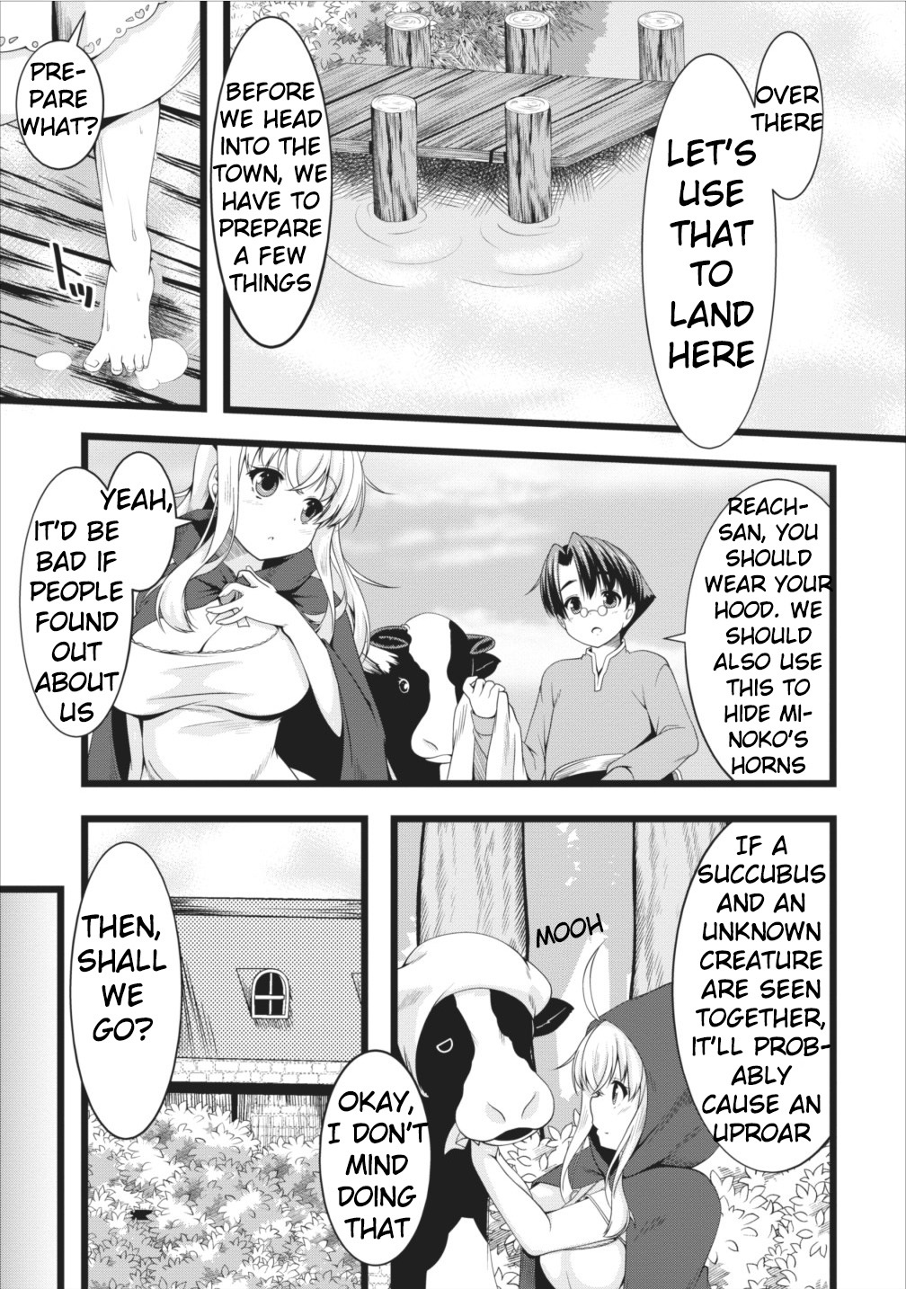 Succubus ni Tensei shita node Milk wo Shiborimasu Chapter 5 - Page 1
