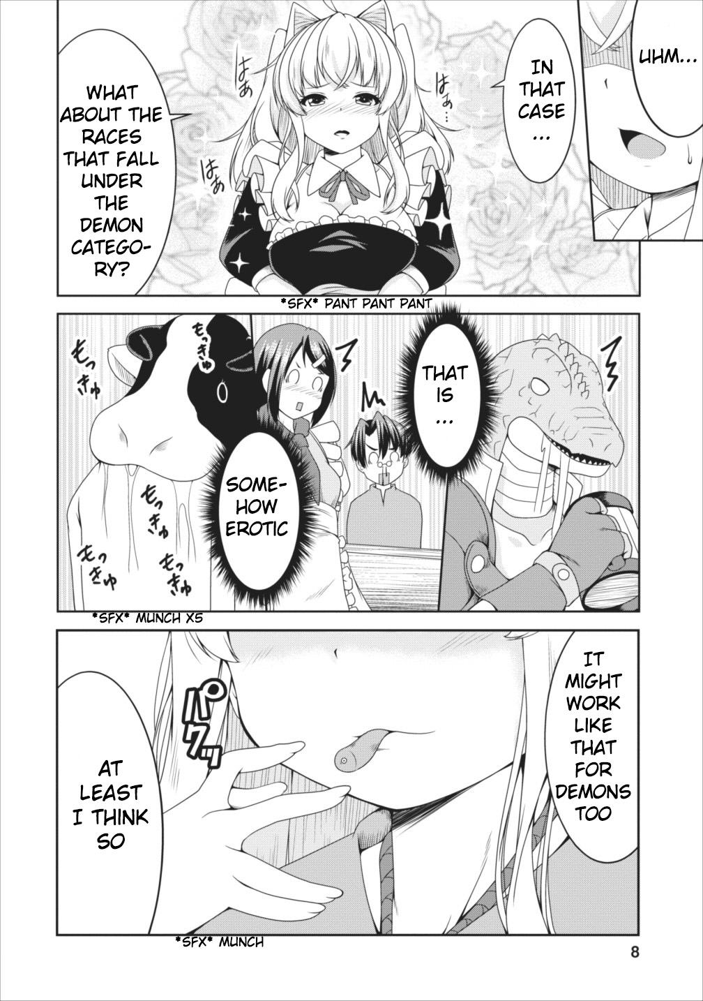 Succubus ni Tensei shita node Milk wo Shiborimasu Chapter 8 - Page 8