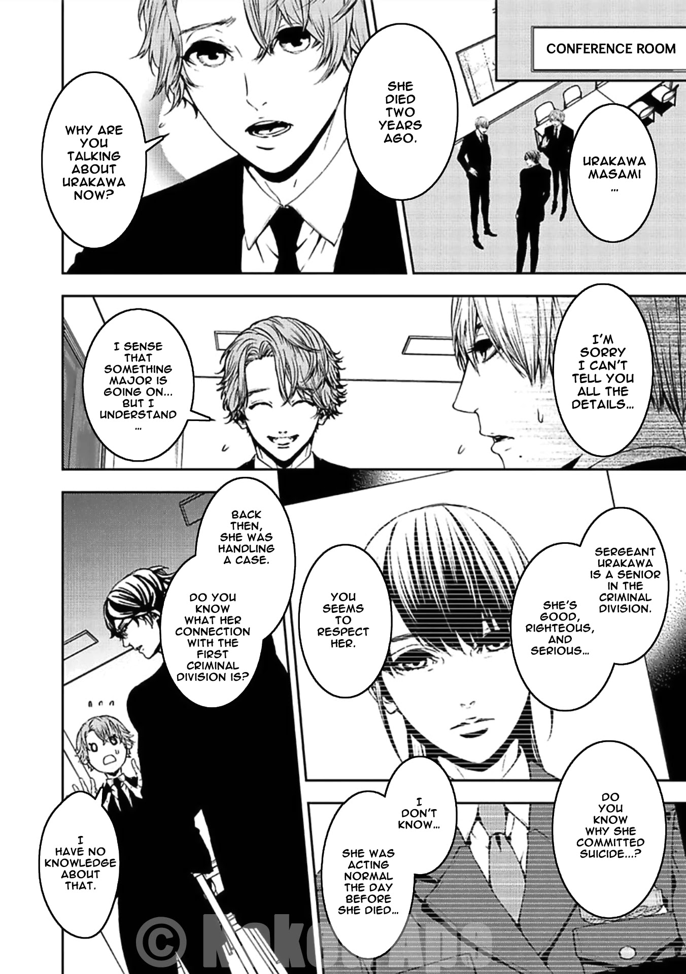 Suicide Line Chapter 16 - Page 8