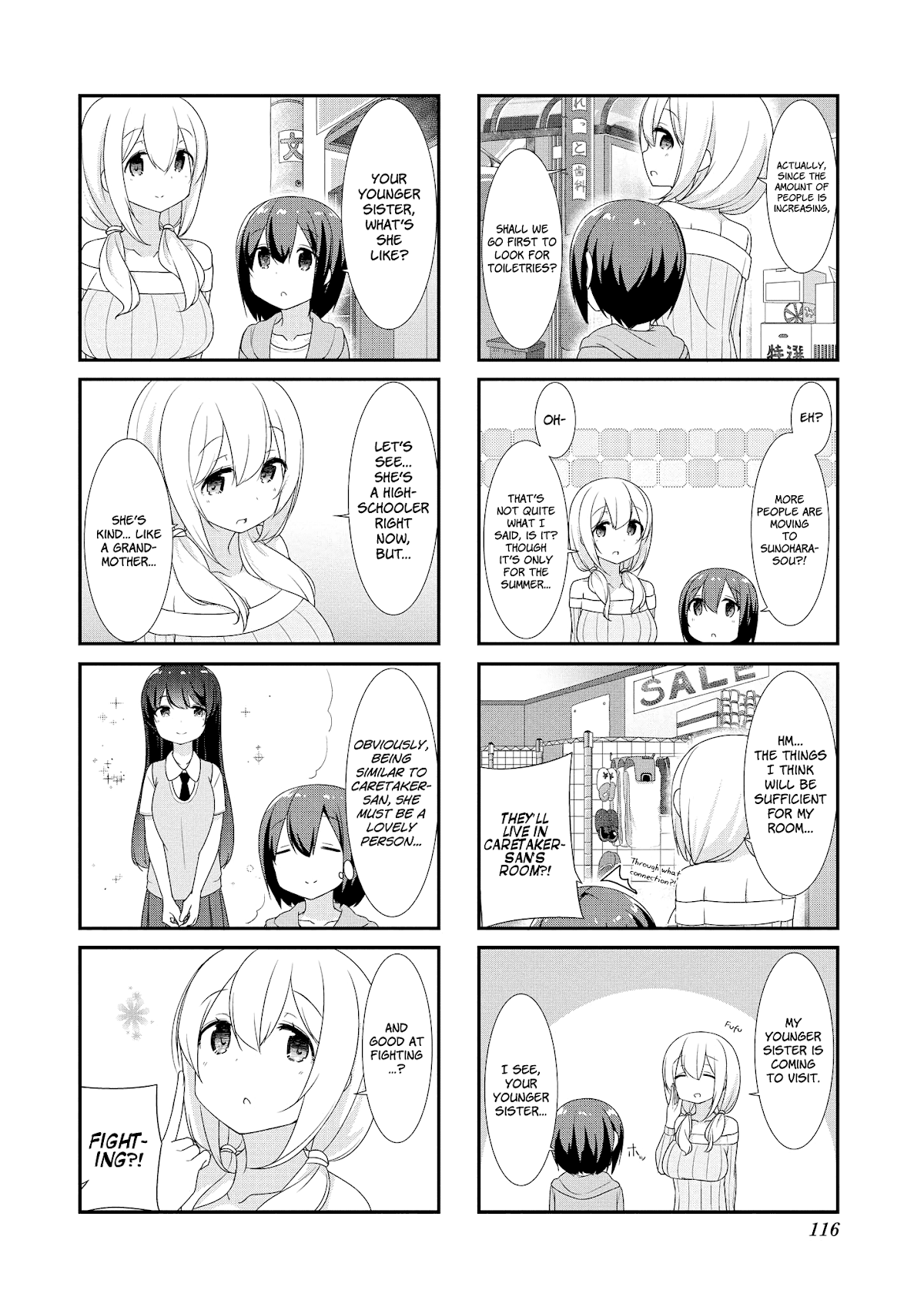 Sunoharasou no Kanrinin-san Chapter 13 - Page 4