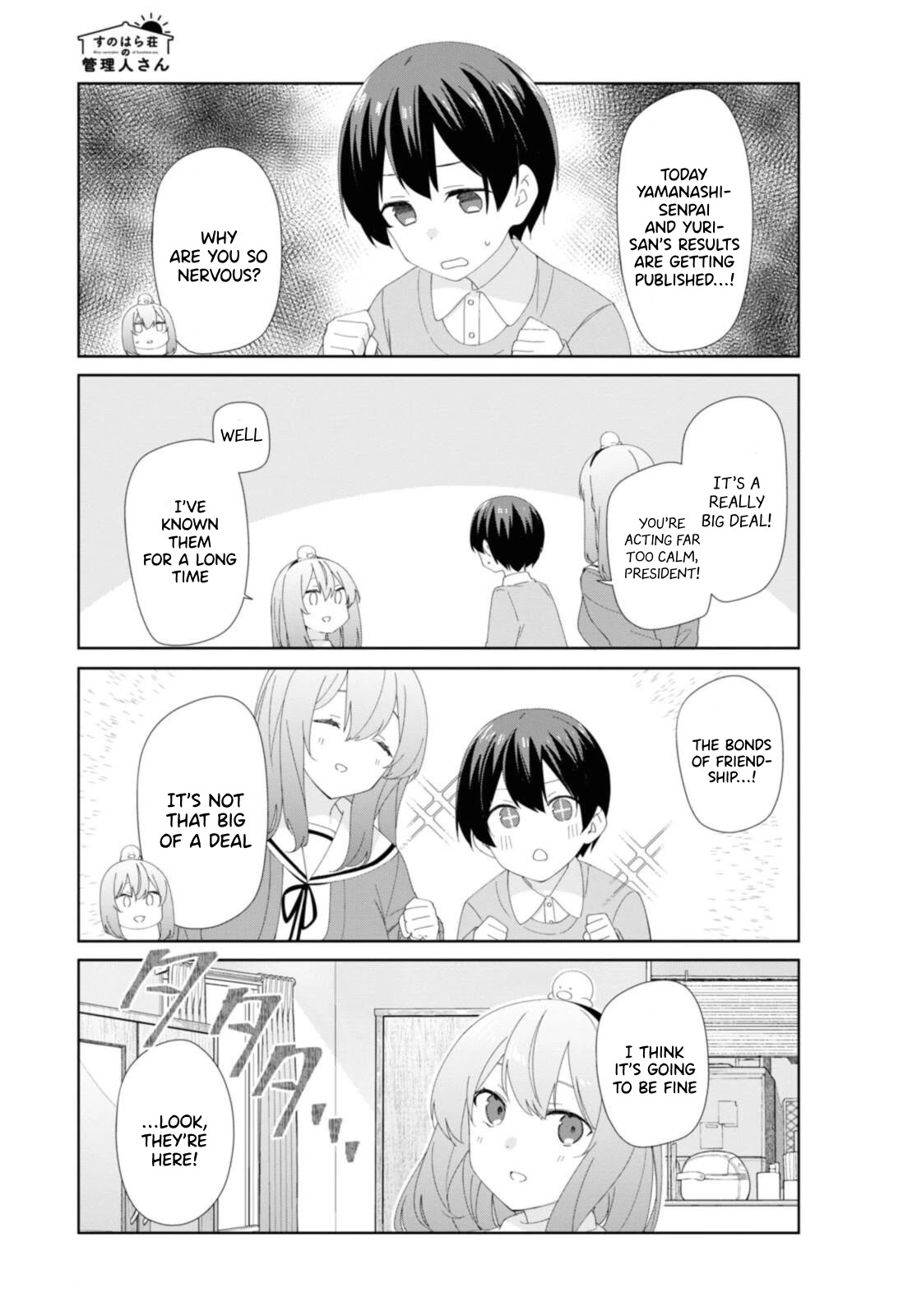 Sunoharasou no Kanrinin-san Chapter 82 - Page 12